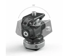 SmallRig 2905 pasukamas ir amp; Reguliuojamas pakreipimo monitoriaus laikiklis su šalto bato laikikliu