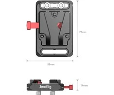 SMALLRIG 2987 BATTERY PLATE MINI V-MOUNT