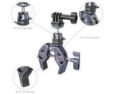 SMALLRIG 4102 SUPER CLAMP WITH 360 BALLHEAD MOUNT FOR ACTION CAMERAS