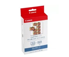 Canon KC-18IL Spalvotas Rašalas + Popieriaus rinkinys Mini lipdukai - 18 lapų