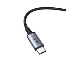 UGREEN CM450 USB-C - AUX 3.5mm laidas 1m juodas