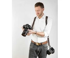 ZUKA STRAPS dual, tamsiai ruda sp, "CRAZY HORSE", M dydis