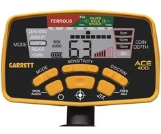 Garrett ACE 400i +3 priedai
