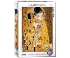 Dėlionė Bučinys. Gustav Klimt 1000