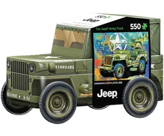 Dėlionė metalinėje dėžutėje Jeep 550 detalių