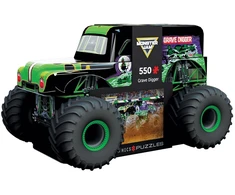 Dėlionė Monster Jam metalinėje dėžutėje 550 detalių