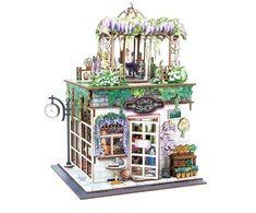 Diorama-dėlionė-miniatiūra Floristikos studija. 243 detalės, 14x17x22cm