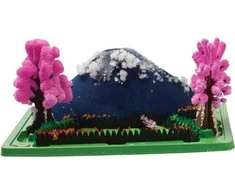 Eksperimentų rinkinys: kristalų auginimas – Kristalų sodas 24cm