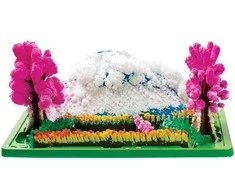 Eksperimentų rinkinys: kristalų auginimas – Kristalų sodas 24cm