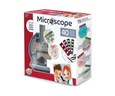 Mikroskopas 300x-1200x su 40 eksperimentų