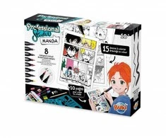 Profesionali studija Manga 14+ priemonių