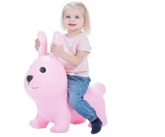 Šokliukas Rožinis zuikis 58 cm