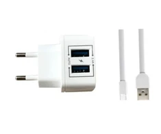 Buit.Krov.Remax 2.4A iPhone RP-U215i baltas