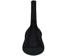 Gitaros dėklas 3/4 dydžio gitarai, juodas, 94x35 cm, audinys