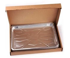 Gizzo BBQ Foil Pans, 8 vnt. - folijos įdėklai kepsninėms / šašlykinėms