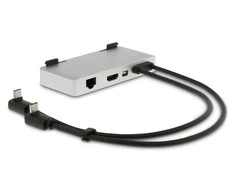 Jung. stot. LMP USB-C Ekranas Dock 2, sidabrinis