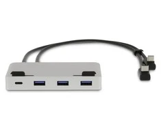 Jung. stot. LMP USB-C Ekranas Dock 2, sidabrinis