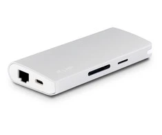 Jungas. stot. LMP USB-C Travel Dock 4K 9 Port pilkas