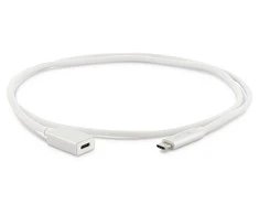 Kabelis LMP USB-C į USB-C plėtinys baltas