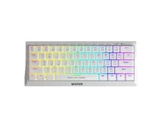 Klaviatūra Marvo KG962 RGB (Balta)