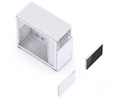 Jonsbo D41 korpusas, ATX, Tempered Glass, Baltas