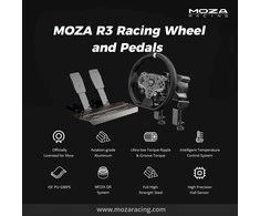 Vairo komplektas Moza Racing R3 Bundle, PC / Xbox (RS053)
