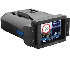 Neoline Expert FullHD 1080p, Wi-Fi, GPS - pažangus naujos kartos radarų detektorius - vaizdo registratorius, juodas