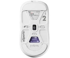 X2-A Ambi eS žaidimų pelė, balta PX2AES22