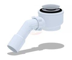 Ani Plast Latakinis sifonas, žemas 1 1/2x50, 53 mm „Click-clack“
