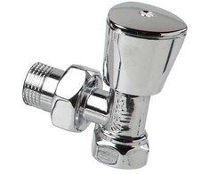 Arco Balansinis ventilis d.15 kampu chromuotas