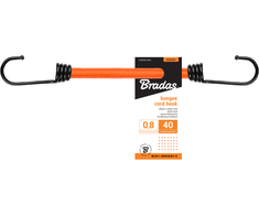 Bradas Elastinė guma su metaliniu kabliu 80 cm BCH1-08080OR-E