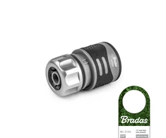 Bradas Sujungimas laistymo žarnai GSV x 13mm (½") su STOP funkcija