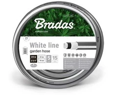 Bradas Laistymo žarna Baltas LINE 3/4'-20 m, pilka