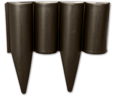 Bradas Palisadinis apvadas 2,5 m rudas OBP1202-002BN