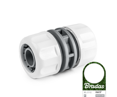 BRADAS ŽARNOS JUNGTIS 1″ /Baltas LINE