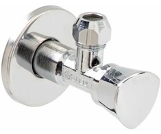 Ventilis kampinis chrom. ZP702 ARCO