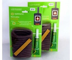 Dortech Sandarinimo rinkinys, 2,5 m, 8 mm keraminio pluošto virvė + klijai 20 ml
