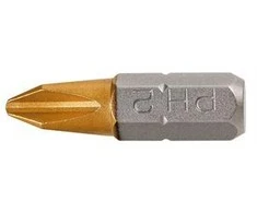 Graphite Atsuktuvo antgaliai PH2 x 25 mm, 2 vnt.