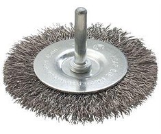 Vielinis diskinis šepetys Graphite 75 mm Inox (57H602)
