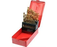 Grąžtas Toya Sa Poland VOREL GRĄŽIAI METALUI TITANUI RINKINYS 19 vnt. 1-10 mm 22330