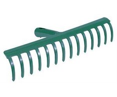 FLO GRABIE METALOWE 28cm 12 ZĘBÓW, NIEOPRAWIONE 35750