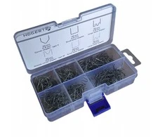 Kabių komplektas plastiko suvirinimo aparatui 300 vnt., Hogert, HT2C082