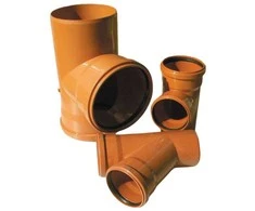 Magnaplast 45 ° T-adapteris išorinėms nuotekoms KGFA 110mm (20300)