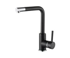Aquasanita Compotexa Plautuvės maišytuvas HELIKA Forte 5553 Silicsana, Maišytuvo spalva: Juoda | Juodas metallic 601