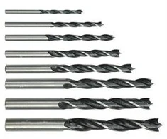 Grąžtas Medžio grąžtai TOP TOOLS 3-10 mm, 8 vnt. rinkinys