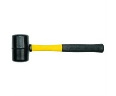 VOREL GUMINIS PLAKŠKAS FG 56mm PLASTIKINĖ RANKENA 33655
