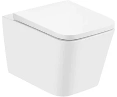 Pakabinamas unitaza Vento Hamar Tornado su Duroplast Soft Close dangteliu baltas
