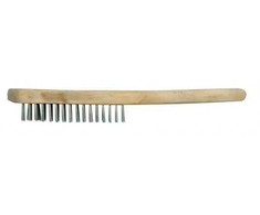 Top Tools Vielinis šepetys, 4 eilių, medinė rankena