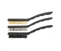 Šepečių komplektas TOP TOOLS 230 mm (varis, plienas, nailonas)