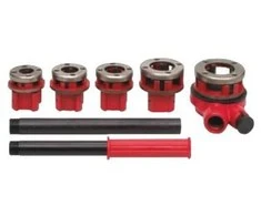 Vamzdžių sriegiklių komplektas 3/8", 1/2", 3/4", 1", 1 1/4"